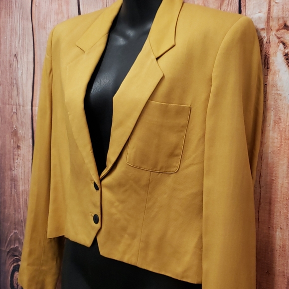 Prophecy gold jacket blazer size 6 - Picture 3 of 7